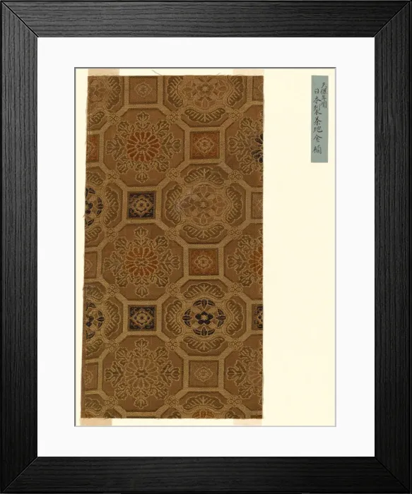 Framed Print : Fragment, Japan, late Edo period (1789-1868), 1800 / 25. Creator: Unknown Framed Print : Fragment, Japan, late Edo period (1789-1868), 1800 / 25. Creator: Unknown