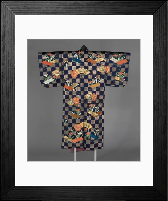 Framed Print : Nuihaku (Noh Costume), Japan, 18th century, Edo period (1615-1868)... Creator: Unknown