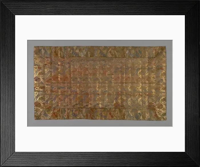 Framed Print : Kesa, Japan, late Edo period (1789-1868), early 19th century. Creator: Unknown Framed Print : Kesa, Japan, late Edo period (1789-1868), early 19th century. Creator: Unknown