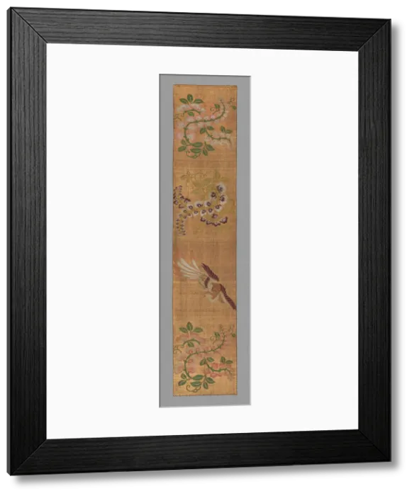 Framed Print : Ohi (Stole), Japan, late Edo period (1789-1868) / Meiji period (1868-1912), 19th century. Creator: Unknown Framed Print : Ohi (Stole), Japan, late Edo period (1789-1868) / Meiji period (1868-1912), 19th century. Creator: Unknown