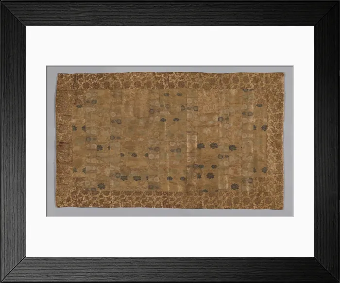 Framed Print : Kesa, Japan, 18th century, Edo period (1615-1868). Creator: Unknown Framed Print : Kesa, Japan, 18th century, Edo period (1615-1868). Creator: Unknown