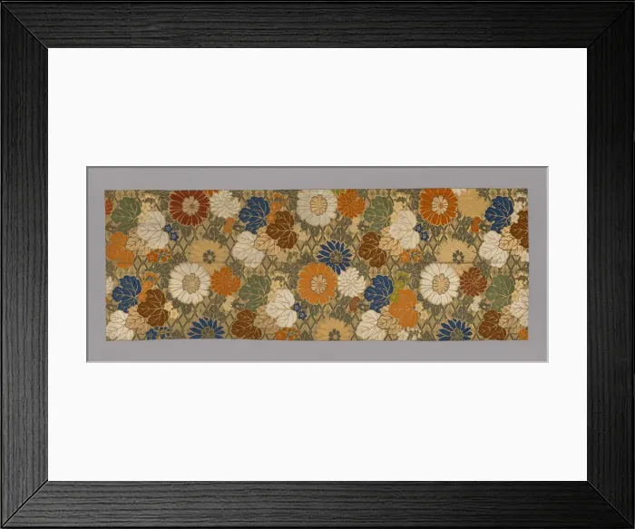 Framed Print : Obi (Belt), Japan, Meiji period (1868-1912), 1875 / 1900. Creator: Unknown Framed Print : Obi (Belt), Japan, Meiji period (1868-1912), 1875 / 1900. Creator: Unknown