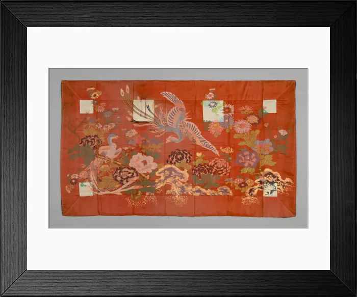 Framed Print : Kesa, Japan, Meiji period (1868-1912), late 19th century. Creator: Unknown Framed Print : Kesa, Japan, Meiji period (1868-1912), late 19th century. Creator: Unknown