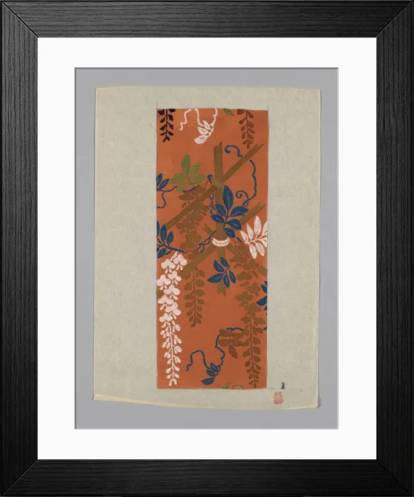 Framed Print : Design on Paper, Japan. Creator: Unknown Framed Print : Design on Paper, Japan. Creator: Unknown