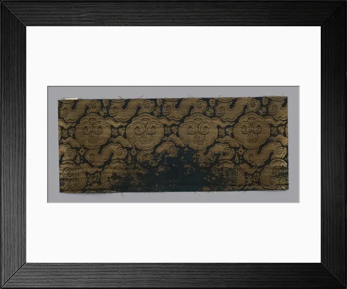 Framed Print : Fragment, Japan, 18th century, Edo period (1615-1868). Creator: Unknown Framed Print : Fragment, Japan, 18th century, Edo period (1615-1868). Creator: Unknown