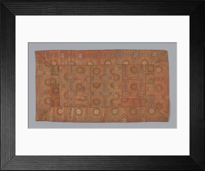 Framed Print : Zagu (Seating Mat), Japan, Edo period (1615-1868), 1775 / 1800. Creator: Unknown Framed Print : Zagu (Seating Mat), Japan, Edo period (1615-1868), 1775 / 1800. Creator: Unknown