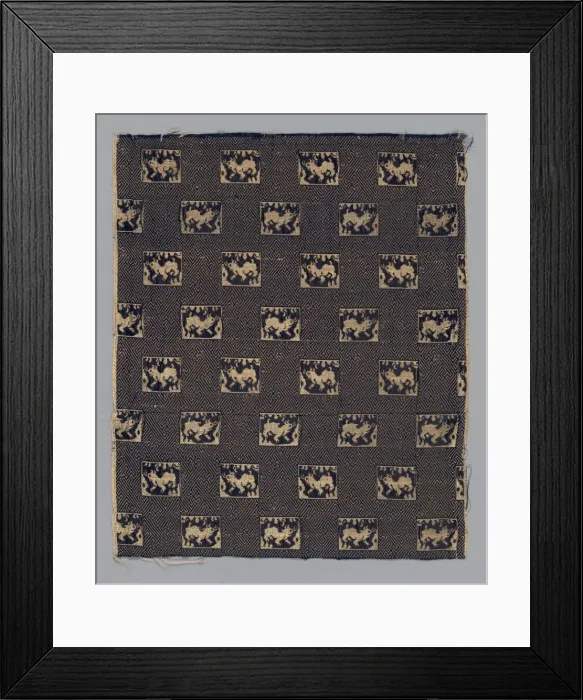 Framed Print : Fragment, Japan, late Edo period (1789-1868) / Meiji period (1868-1912), 1850 / 75 Framed Print : Fragment, Japan, late Edo period (1789-1868) / Meiji period (1868-1912), 1850 / 75