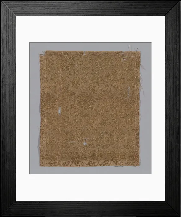 Framed Print : Fragment, Japan, Edo period (1615-1868), 17th century. Creator: Unknown Framed Print : Fragment, Japan, Edo period (1615-1868), 17th century. Creator: Unknown