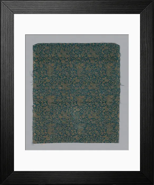 Framed Print : Fragment, Japan, late Edo period (1789-1868)  /  Meiji period (1868-1912), 19th century