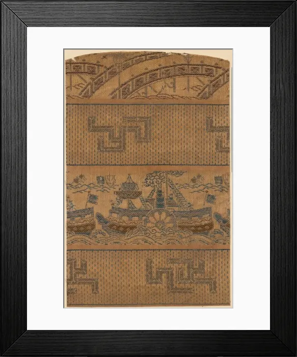 Framed Print : Fragment, Japan, 18th / 19th century, Edo period (1615-1868) / Meiji period (1868-1912) Framed Print : Fragment, Japan, 18th / 19th century, Edo period (1615-1868) / Meiji period (1868-1912)