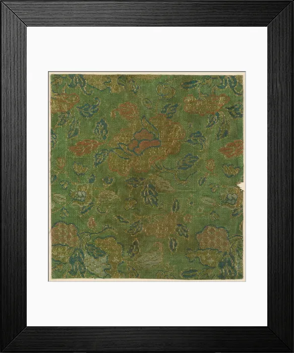 Framed Print : Fragment, Japan, 18th  /  19th century, Edo period (1615-1868)  /  Meiji period (1868-1912)