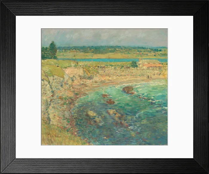 Framed Print : Baileys Beach, Newport, Rhode Island, USA, 1901. Creator: Frederick Childe Hassam Framed Print : Baileys Beach, Newport, Rhode Island, USA, 1901. Creator: Frederick Childe Hassam