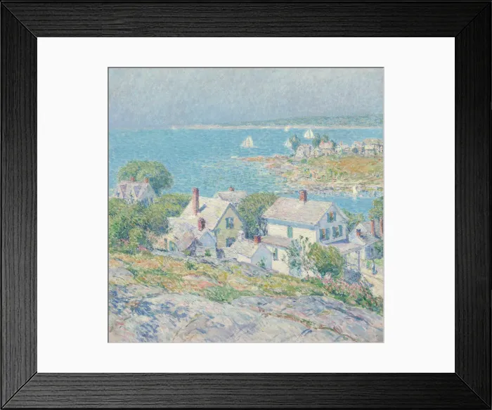 Framed Print : New England Headlands, 1899. Creator: Frederick Childe Hassam
