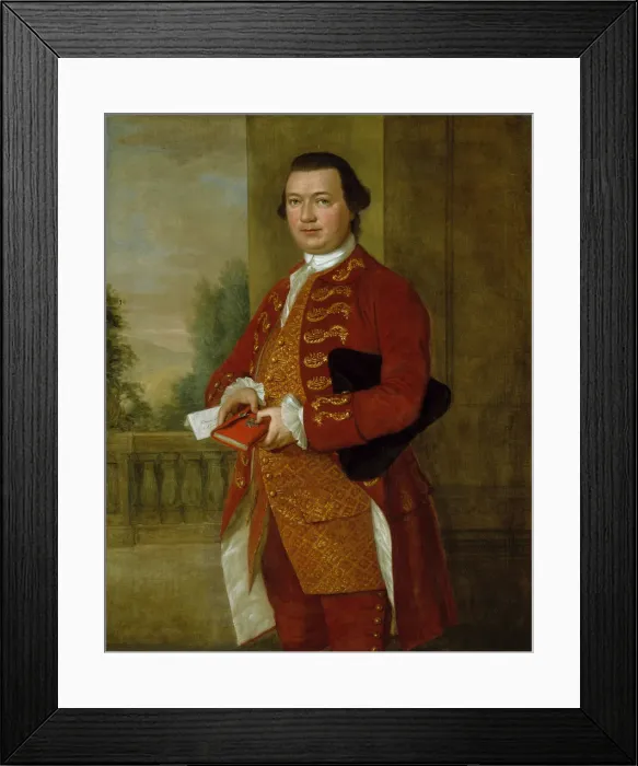 Framed Print : Alexander Grant, 1770. Creator: Cosmo Alexander Framed Print : Alexander Grant, 1770. Creator: Cosmo Alexander