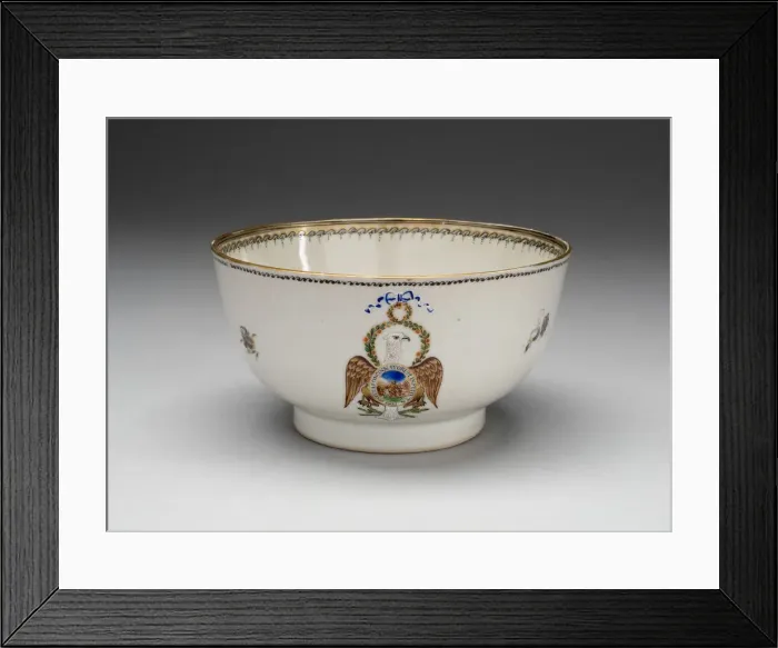 Framed Print : Breakfast Cup, c. 1785. Creator: Unknown Framed Print : Breakfast Cup, c. 1785. Creator: Unknown