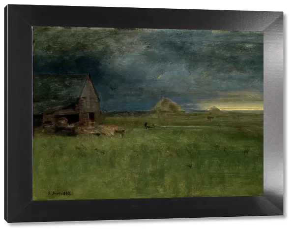The Lonely Farm, Nantucket, 1892. Creator: George Inness