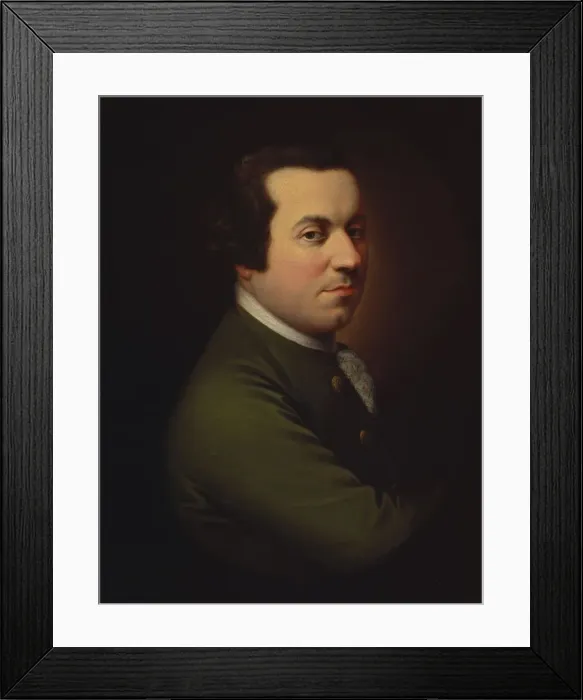 Framed Print : Dr. Jonathan Potts (1745-1781), 1770 / 76. Creator: Henry Benbridge Framed Print : Dr. Jonathan Potts (1745-1781), 1770 / 76. Creator: Henry Benbridge