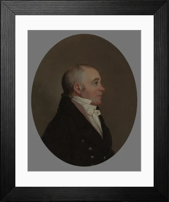Framed Print : Mr. Benjamin Schaum, 1808 / 10. Creator: Jacob Eichholtz Framed Print : Mr. Benjamin Schaum, 1808 / 10. Creator: Jacob Eichholtz