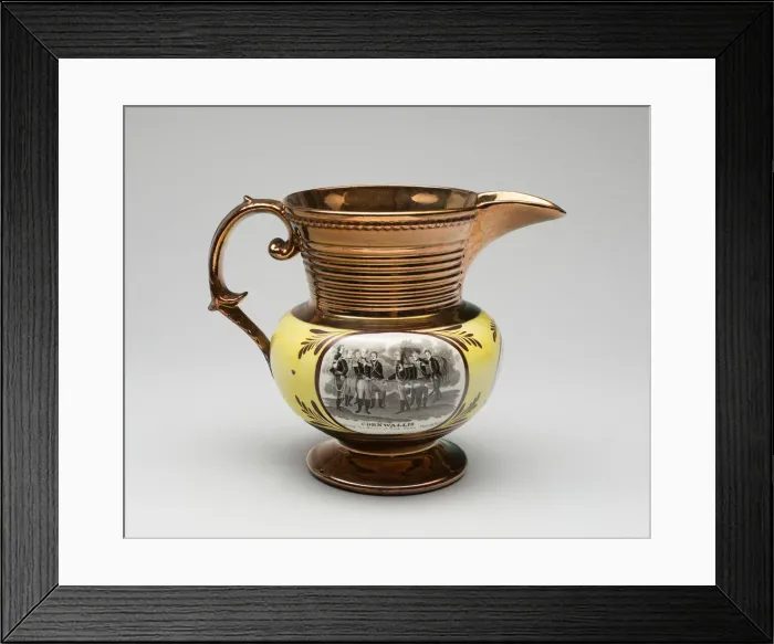 Framed Print : Pitcher, c. 1850. Creator: Unknown Framed Print : Pitcher, c. 1850. Creator: Unknown
