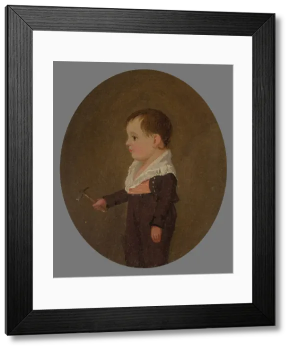 Framed Print : Master Schaum, 1808 / 10. Creator: Jacob Eichholtz Framed Print : Master Schaum, 1808 / 10. Creator: Jacob Eichholtz