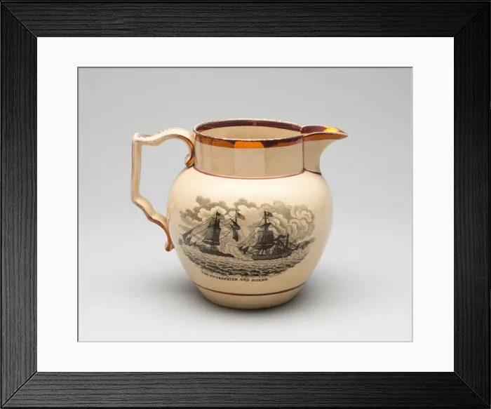 Framed Print : Pitcher, 1800 / 25. Creator: Unknown Framed Print : Pitcher, 1800 / 25. Creator: Unknown