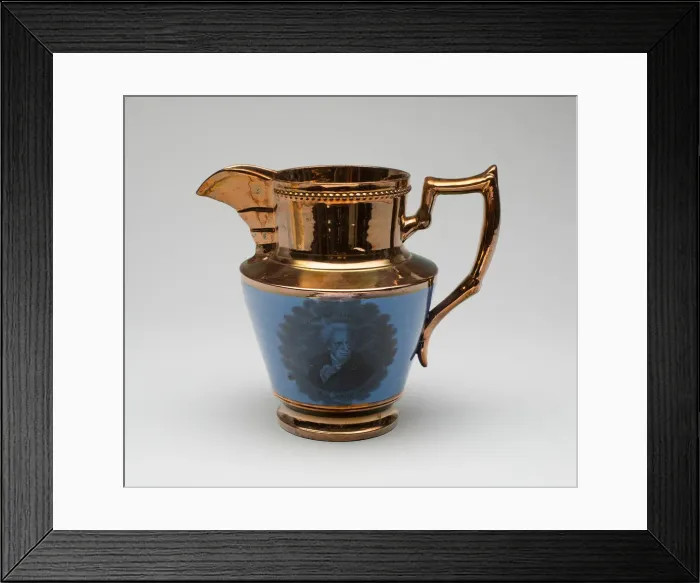 Framed Print : Pitcher, 1830 / 50. Creator: Unknown Framed Print : Pitcher, 1830 / 50. Creator: Unknown