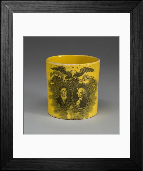 Framed Print : Mug, 1810 / 50. Creator: Unknown Framed Print : Mug, 1810 / 50. Creator: Unknown