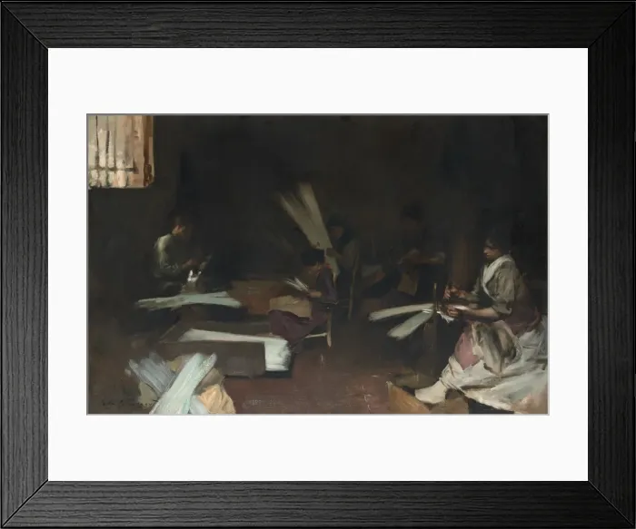 Framed Print : Venetian Glass Workers, 1880 / 82. Creator: John Singer Sargent Framed Print : Venetian Glass Workers, 1880 / 82. Creator: John Singer Sargent