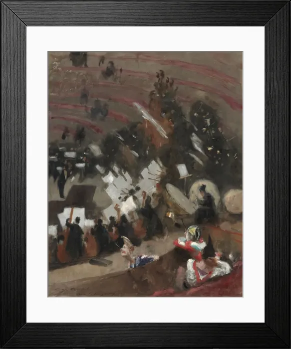 Framed Print : Rehearsal of the Pasdeloup Orchestra at the Cirque d Hiver, c. 1879 Framed Print : Rehearsal of the Pasdeloup Orchestra at the Cirque d Hiver, c. 1879