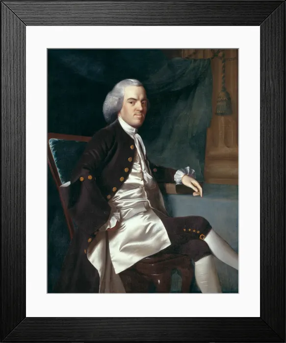 Framed Print : Daniel Hubbard, 1764. Creator: John Singleton Copley Framed Print : Daniel Hubbard, 1764. Creator: John Singleton Copley