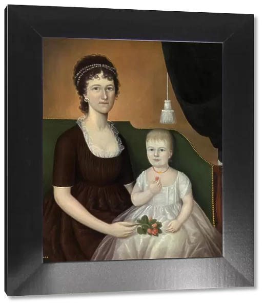 Elizabeth Grant Bankson Beatty (Mrs. James Beatty) and her daughter Susan, c. 1805