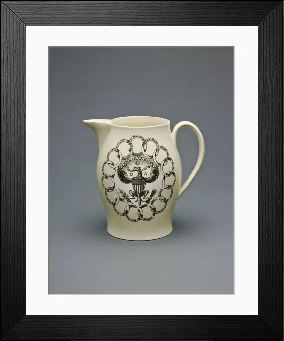 Framed Print : Jug, 1796 / 1803. Creator: Unknown Framed Print : Jug, 1796 / 1803. Creator: Unknown