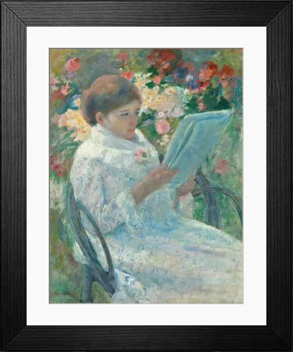 Framed Print : On a Balcony, 1878 / 79. Creator: Mary Cassatt Framed Print : On a Balcony, 1878 / 79. Creator: Mary Cassatt