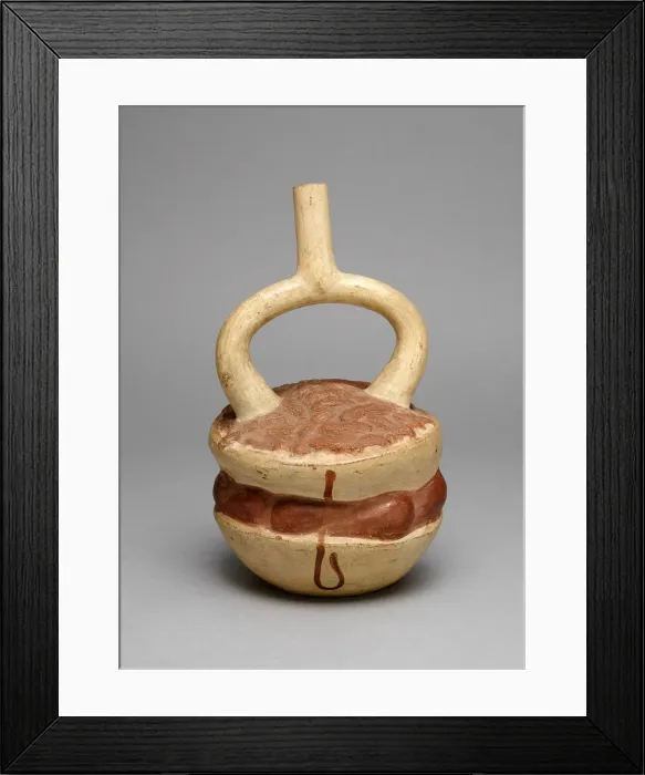Framed Print : Vessel in Form of Stacked Bowls of Fruits, Vegetables, and Peanuts, A. D. 250 / 500 Framed Print : Vessel in Form of Stacked Bowls of Fruits, Vegetables, and Peanuts, A. D. 250 / 500