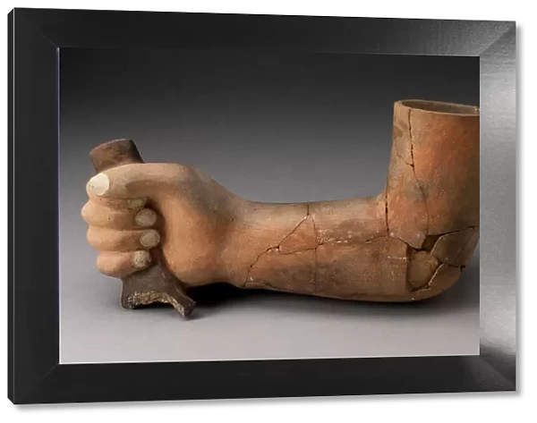 Vessel in the Form of an Arm, 100 B. C.  /  A. D. 500. Creator: Unknown