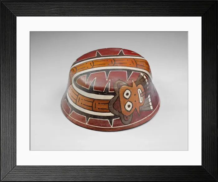 Framed Print : Bowl, 180 B. C. / A. D. 500. Creator: Unknown Framed Print : Bowl, 180 B. C. / A. D. 500. Creator: Unknown