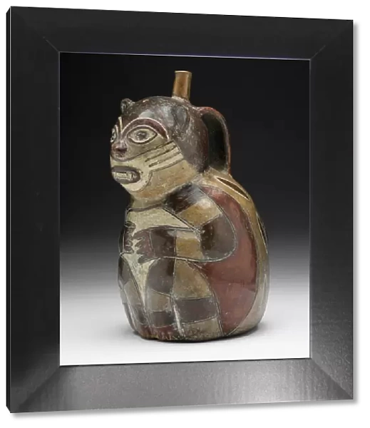 Vessel in the Form of a Pampas Cat, 180 B. C.  /  A. D. 500. Creator: Unknown