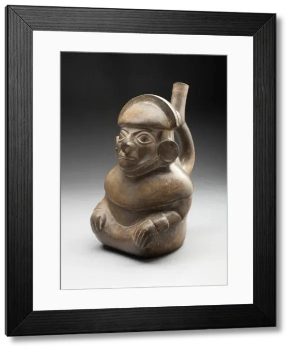 Framed Print : Figure of a Seated Official, c. A. D. 400. Creator: Unknown Framed Print : Figure of a Seated Official, c. A. D. 400. Creator: Unknown