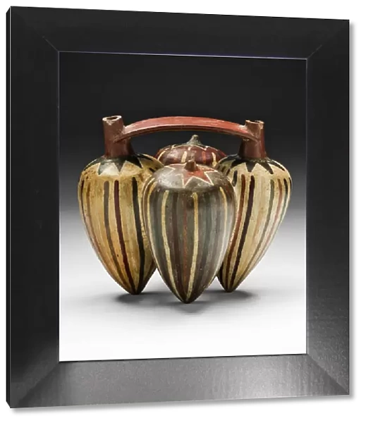 Vessel in the Form of Pepino Peppers, 180 B. C.  /  A. D. 500. Creator: Unknown