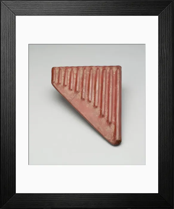 Framed Print : Pan Pipe, 180 B. C. / A. D. 500. Creator: Unknown Framed Print : Pan Pipe, 180 B. C. / A. D. 500. Creator: Unknown