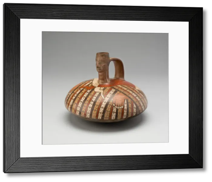 Framed Print : Vessel in the Form of the Head and Torso of a Figure, A. D. 600 / 1000. Creator: Unknown Framed Print : Vessel in the Form of the Head and Torso of a Figure, A. D. 600 / 1000. Creator: Unknown