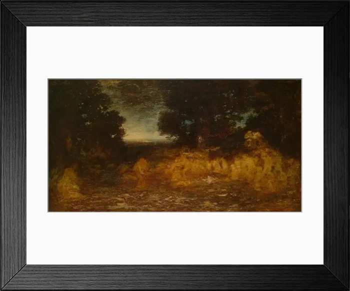 Framed Print : Ghost Dance (The Vision of Life), 1895 / 97. Creator: Ralph Blakelock Framed Print : Ghost Dance (The Vision of Life), 1895 / 97. Creator: Ralph Blakelock