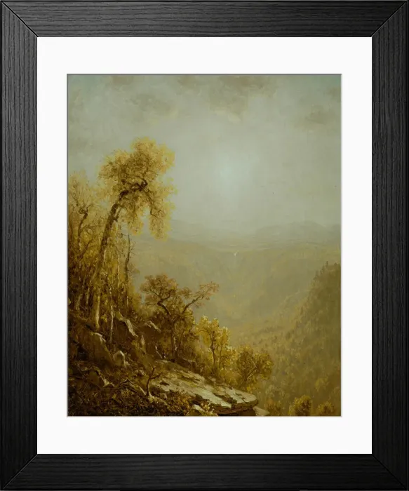 Framed Print : Kauterskill Clove, Catskill Mountains, 1880. Creator: Sanford Robinson Gifford Framed Print : Kauterskill Clove, Catskill Mountains, 1880. Creator: Sanford Robinson Gifford