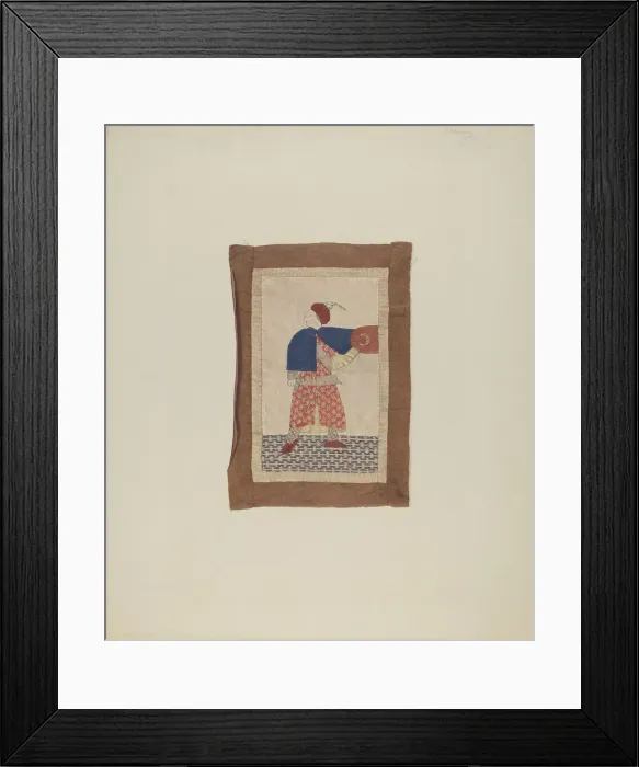 Framed Print : Pillow Top Insert, 1935 / 1942. Creator: Henry Murphy Framed Print : Pillow Top Insert, 1935 / 1942. Creator: Henry Murphy