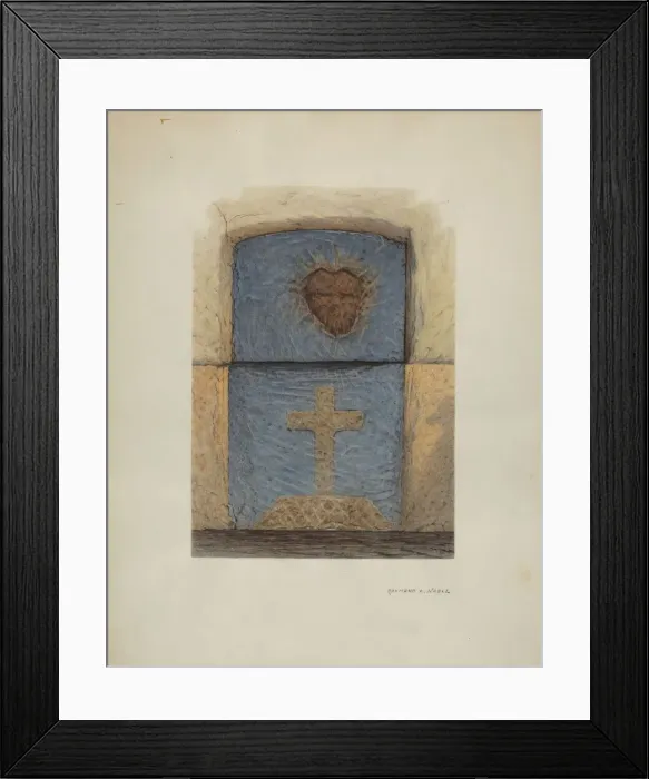 Framed Print : Keystone, c. 1940. Creator: Raymond E. Noble Framed Print : Keystone, c. 1940. Creator: Raymond E. Noble
