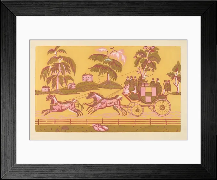 Framed Print : Bandbox, c. 1937. Creator: Martin Partyka