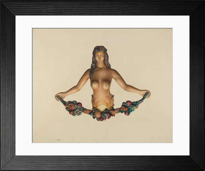 Framed Print : Stern Piece, c. 1937. Creator: Robert Pohle Framed Print : Stern Piece, c. 1937. Creator: Robert Pohle