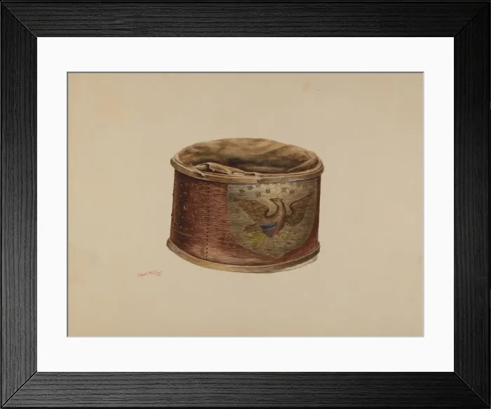 Framed Print : Drum, 1938. Creator: Charles Moss Framed Print : Drum, 1938. Creator: Charles Moss