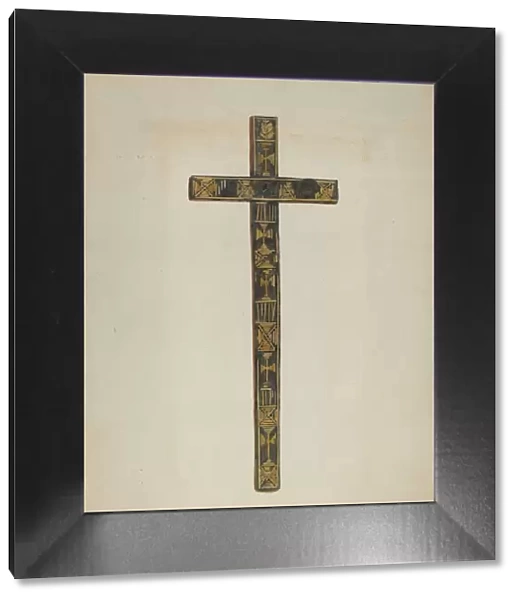 Cross, c. 1939. Creator: Carl O Bergh