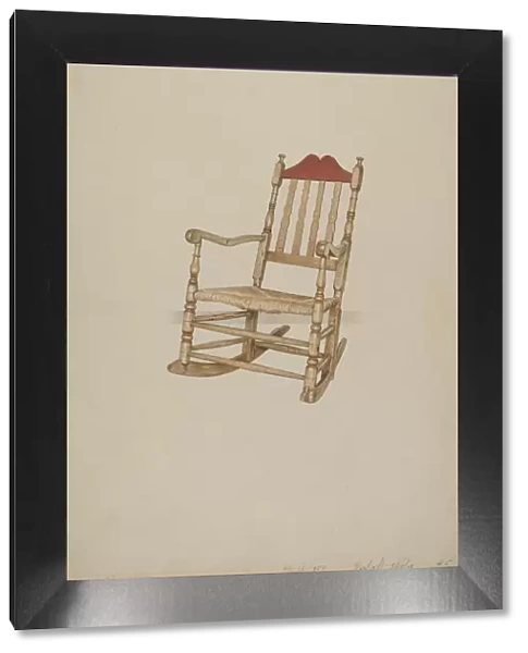 Rocking Chair, 1937. Creator: Henry Murphy